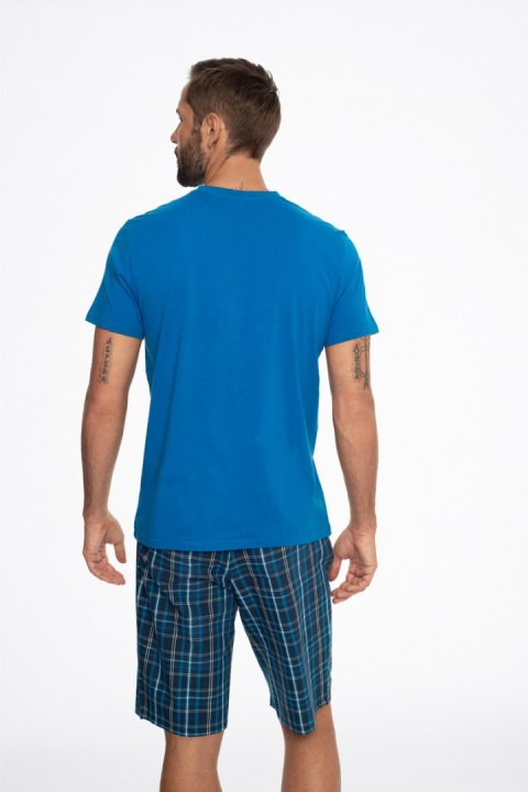 HENDERSON PIŻAMA MĘSKA ETHOS 41294 SS24 - GRANATOWY, XL, 59X HENDERSON PIŻAMA MĘSKA ETHOS 41294 SS24 - GRANATOWY, XL, 59X