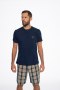 HENDERSON PIŻAMA MĘSKA ETHOS 41294 SS24 - GRANATOWY, XL, 59X
