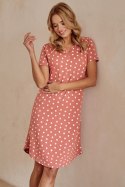 TARO 3129 KOSZULA DAMSKA IVY S-XL - GROSZKI, M