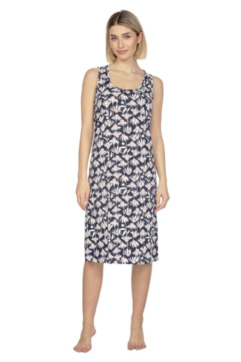 REGINA 132 KOSZULKA DAMSKA - GRANATOWY, XL, 4