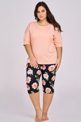 TARO 3161 PIŻAMA DAMSKA MARGOT 2XL-4XL - MORELA, 3XL