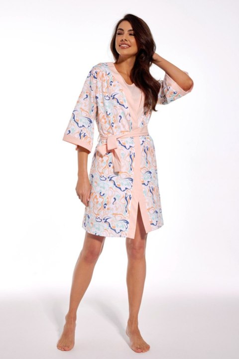 CORNETTE SZLAFROK DR 742/279 MADLENE - RÓŻOWY, XXL CORNETTE SZLAFROK DR 742/279 MADLENE - RÓŻOWY, XXL