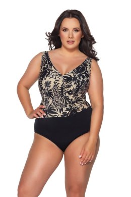 AVA SWIMWEAR STRÓJ KĄPIELOWY SKJ 51 MOCCA JEDNOCZĘŚCIOWY - MOCCA, 95C