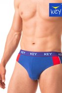 KEY SLIPY MĘSKIE MPP 238 B22 - CZERWONY-NIEBIESKI, XL