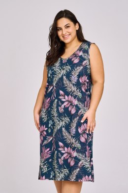 TARO 3169 KOSZULA DAMSKA HELEN 2XL-3XL - GRANATOWY, 3XL