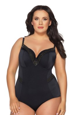 AVA SWIMWEAR STRÓJ KĄPIELOWY SKJ 58 BLACK JEDNOCZĘŚCIOWY - BLACK, 65H