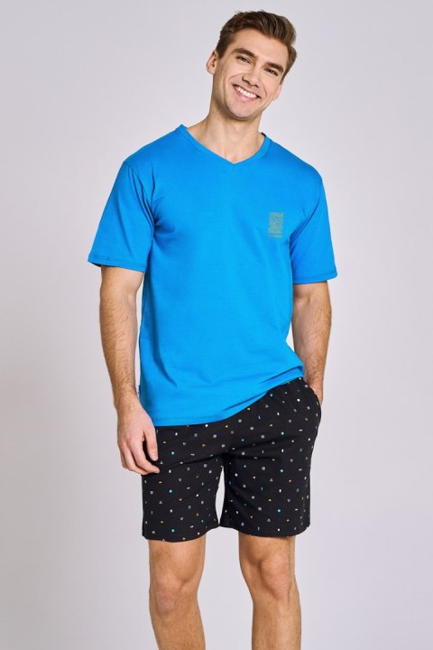 TARO 3190 PIŻAMA MĘSKA RYAN M-XL - NIEBIESKI, M TARO 3190 PIŻAMA MĘSKA RYAN M-XL - NIEBIESKI, M