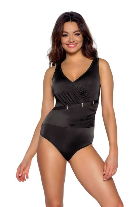 AVA SWIMWEAR STRÓJ KĄPIELOWY JEDNOCZĘŚCIOWY SKJ 48 - BLACK, 80F AVA SWIMWEAR STRÓJ KĄPIELOWY JEDNOCZĘŚCIOWY SKJ 48 - BLACK, 80F