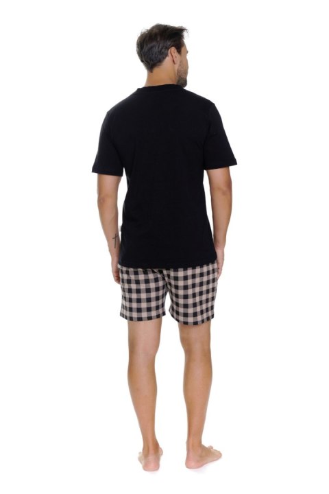 DOCTOR NAP PIŻAMA MĘSKA PMB 5342 DRNAP - BLACK, L DOCTOR NAP PIŻAMA MĘSKA PMB 5342 DRNAP - BLACK, L