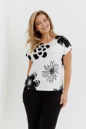 DE LAFENSE PIŻAMA DAMSKA ELLE 743 - ECRI, 2XL