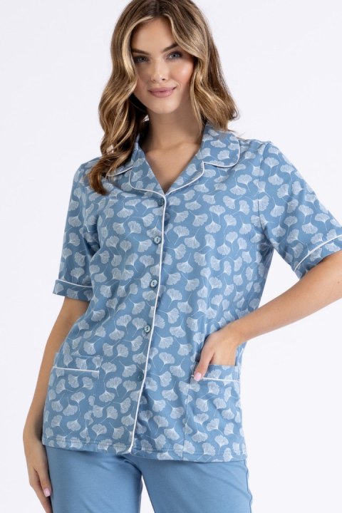 LEVEZA PIŻAMA DAMSKA AZALIA 1450 - NIEBIESKI, 2XL LEVEZA PIŻAMA DAMSKA AZALIA 1450 - NIEBIESKI, 2XL