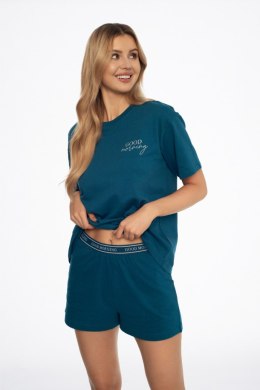 HENDERSON LADIES PIŻAMA DAMSKA ABSTRACT 41314 SS24 - MORSKI, S, 69X