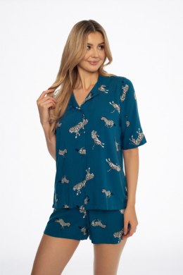 HENDERSON LADIES PIŻAMA DAMSKA AIRY 41305 SS24 - MORSKI, M