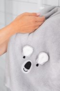 SOXO "MOMO WAY, RĘCZNIK 140X70 CM, KOALA, 1 SZT." - SZARY, 140X70