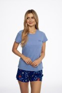 HENDERSON LADIES PIŻAMA DAMSKA AVA 41301 SS24 - NIEBIESKI, S