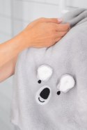SOXO "MOMO WAY, RĘCZNIK 35X70 CM, KOALA" - SZARY, 35X70