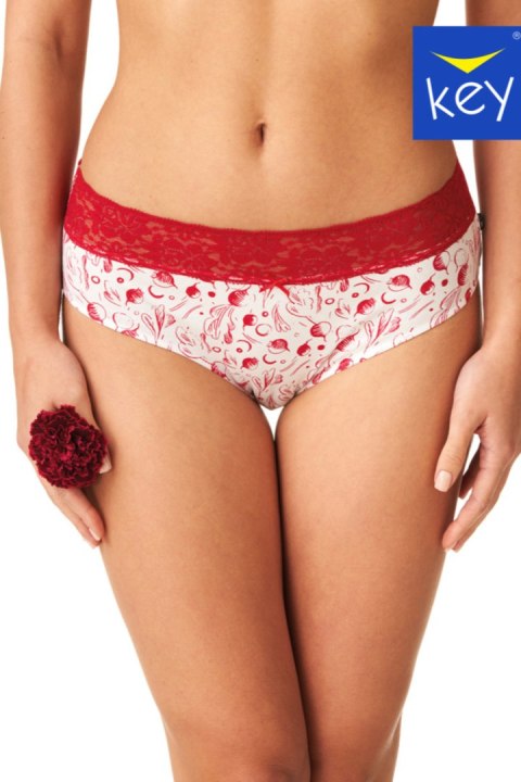 KEY FIGI DAMSKIE LPC 797 A24 - CZERWONY-BIAŁY, XL KEY FIGI DAMSKIE LPC 797 A24 - CZERWONY-BIAŁY, XL