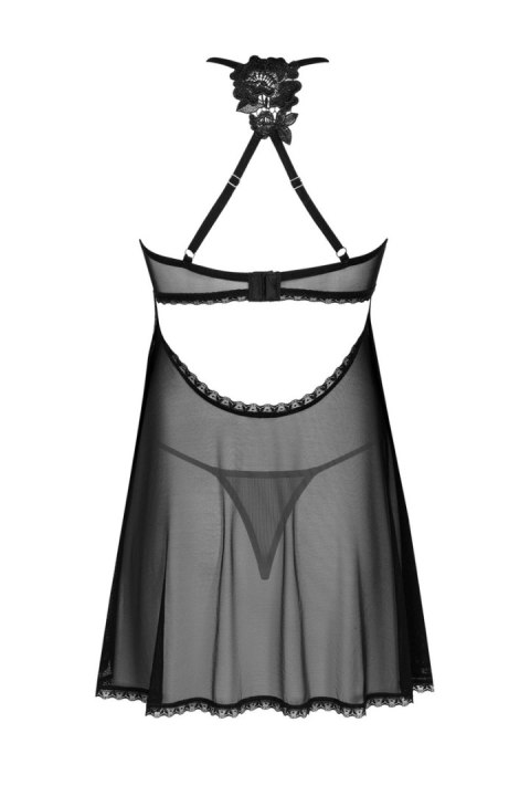 OBSESSIVE LATINESA BABYDOLL I STRINGI - CZARNY, XS/S OBSESSIVE LATINESA BABYDOLL I STRINGI - CZARNY, XS/S