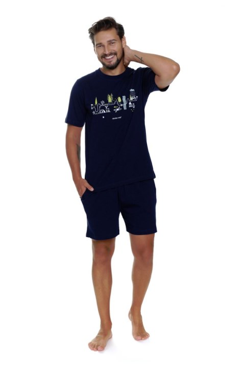 DOCTOR NAP PIŻAMA MĘSKA PMB 5355 DR NAP - NAVY_BLUE, XXL DOCTOR NAP PIŻAMA MĘSKA PMB 5355 DR NAP - NAVY_BLUE, XXL