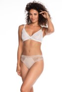 STRINGI DAMSKIE L-4004ST-02 - CZARNY, S LAMA