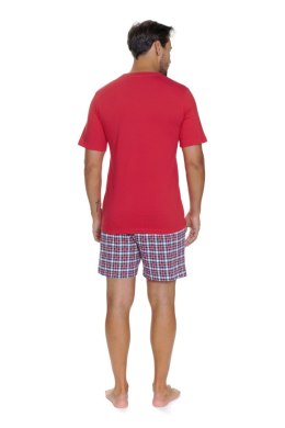 DOCTOR NAP PIŻAMA MĘSKA PMB 5353 DR NAP - RED, M