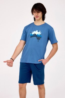 CORNETTE PIŻAMA BOY YOUNG KR 500/47 SYDNEY - GRANAT, XS/164