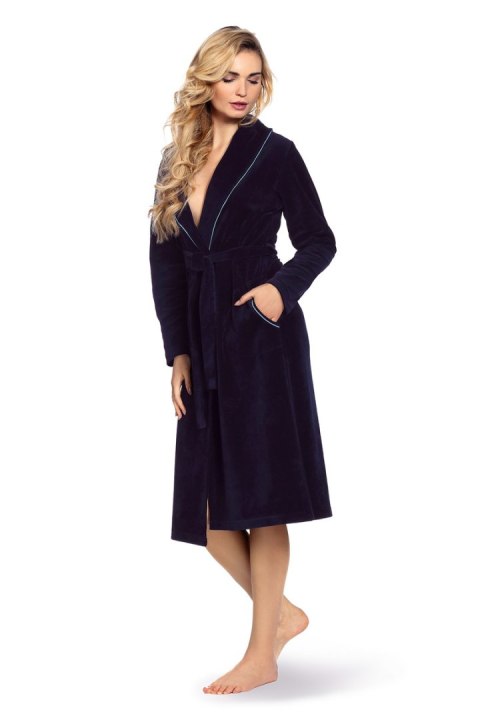 DE LAFENSE SZLAFROK LYDIE DŁUGI 389 - JASNY MELANŻ, 2XL DE LAFENSE SZLAFROK LYDIE DŁUGI 389 - JASNY MELANŻ, 2XL