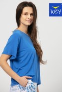 KEY PIŻAMA DAMSKA LNS 773 A24 - NIEBIESKA, M