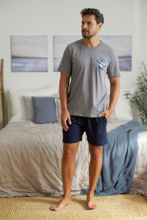 DOCTOR NAP PIŻAMA MĘSKA PMB 5354 DR NAP 2XL - DARK_GREY, XXL DOCTOR NAP PIŻAMA MĘSKA PMB 5354 DR NAP 2XL - DARK_GREY, XXL