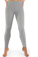 SESTO SENSO LEGGINSY WOMEN LONG WISKOZA - granat, XXL