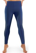 SESTO SENSO LEGGINSY WOMEN LONG WISKOZA - granat, XXL