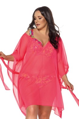AVA SWIMWEAR PAREO 019 NEON CORAL - NEON CORAL, ONE SIZE