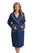 DOROTA SZLAFROK DAMSKI FR-220 - CIEMNA ŚLIWKA, XL