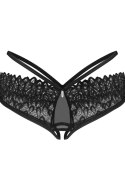 OBSESSIVE DONARELLA FIGI OTWARTE - CZARNY, XS/S
