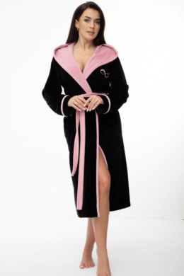Dorota Szlafrok Damski FR-363 Dorota - CZARNY, XL