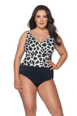 AVA SWIMWEAR STRÓJ KĄPIELOWY SKJ 54 NAVY BLUE JEDNOCZĘŚCIOWY - NAVY BLUE, 75I