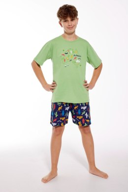 CORNETTE PIŻAMA BOY KIDS KR 789/113 AUSTRALIA - ZIELONY, 128