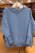 OFF PINK BLUZA ADELE - MORELOWY, S