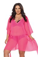 AVA SWIMWEAR PAREO 020 NEON PINK - NEON PINK, ONE SIZE