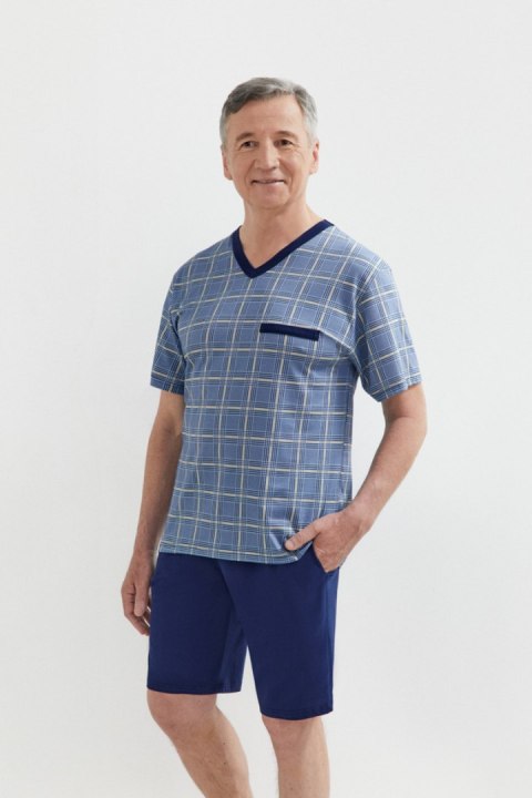 MARTEL PIŻAMA MĘSKA MAREK 419 - GRANATOWY, 3XL, 22 MARTEL PIŻAMA MĘSKA MAREK 419 - GRANATOWY, 3XL, 22
