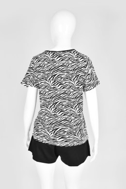DE LAFENSE KOMPLET DAMSKI 747 SAVANNAH - BIAŁO-CZARNY, 2XL