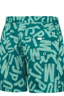 SELF SZORTY KĄPIELOWE MĘSKIE HAPPY SHORTS - SM29 LONG - GREEN, 2XL, 49