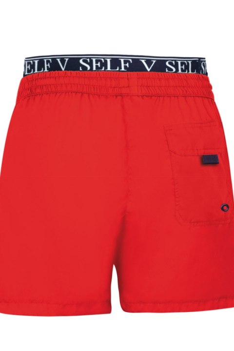 SELF SZORTY KĄPIELOWE MĘSKIE SUMMER SHORTS - SM25 - RED, XL, 6A SELF SZORTY KĄPIELOWE MĘSKIE SUMMER SHORTS - SM25 - RED, XL, 6A