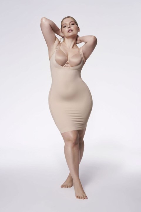 JULIMEX HALKA POD BIUST SHAPEWEAR 222 BEŻOWA - NATURALNY, XXL