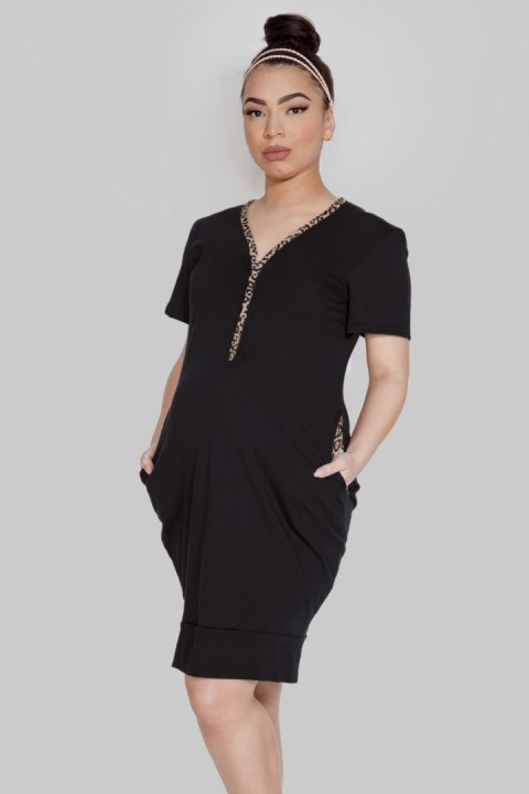 MITEX KOSZULA MAMA DRESS - NAVY, XXL MITEX KOSZULA MAMA DRESS - NAVY, XXL