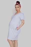 MITEX KOSZULA MAMA DRESS - NAVY, XXL