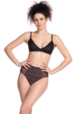 FIGI DAMSKIE MIDI L-1476MD - CZARNY, XL LAMA