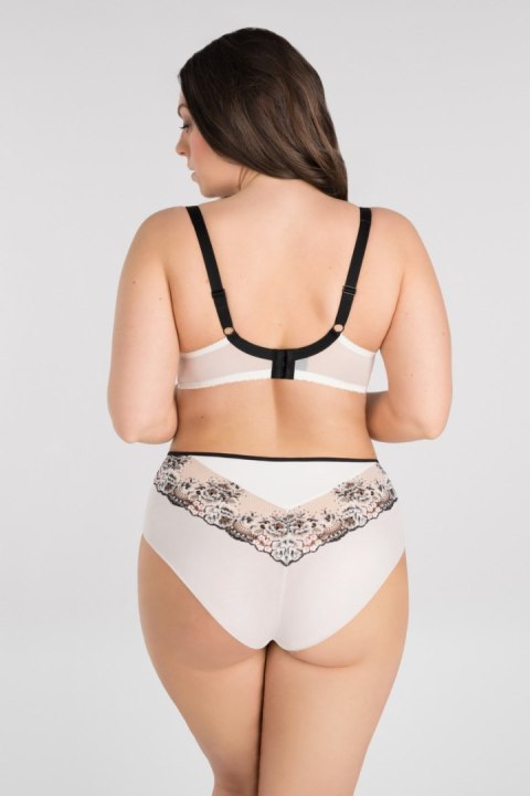 GORSENIA K840 BIUSTONOSZ MIĘKKI BLACK & WHITE - BIAŁY, 70G