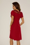 DE LAFENSE KOSZULA DAMSKA LILIAN 754 - BORDO, 2XL