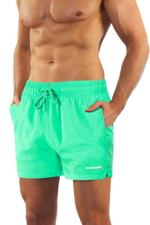 SESTO SENSO SZORTY PLAZOWE MĘSKIE 2406 - MIĘTOWY, XL SESTO SENSO SZORTY PLAZOWE MĘSKIE 2406 - MIĘTOWY, XL